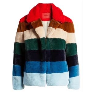 Blank NYC Rainbow Jacket in Excellent Condition Size Medium